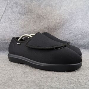 Propet Shoes Womens 10 Comfort Slipper Cush N Foot Clog Easy On Adjustable Black